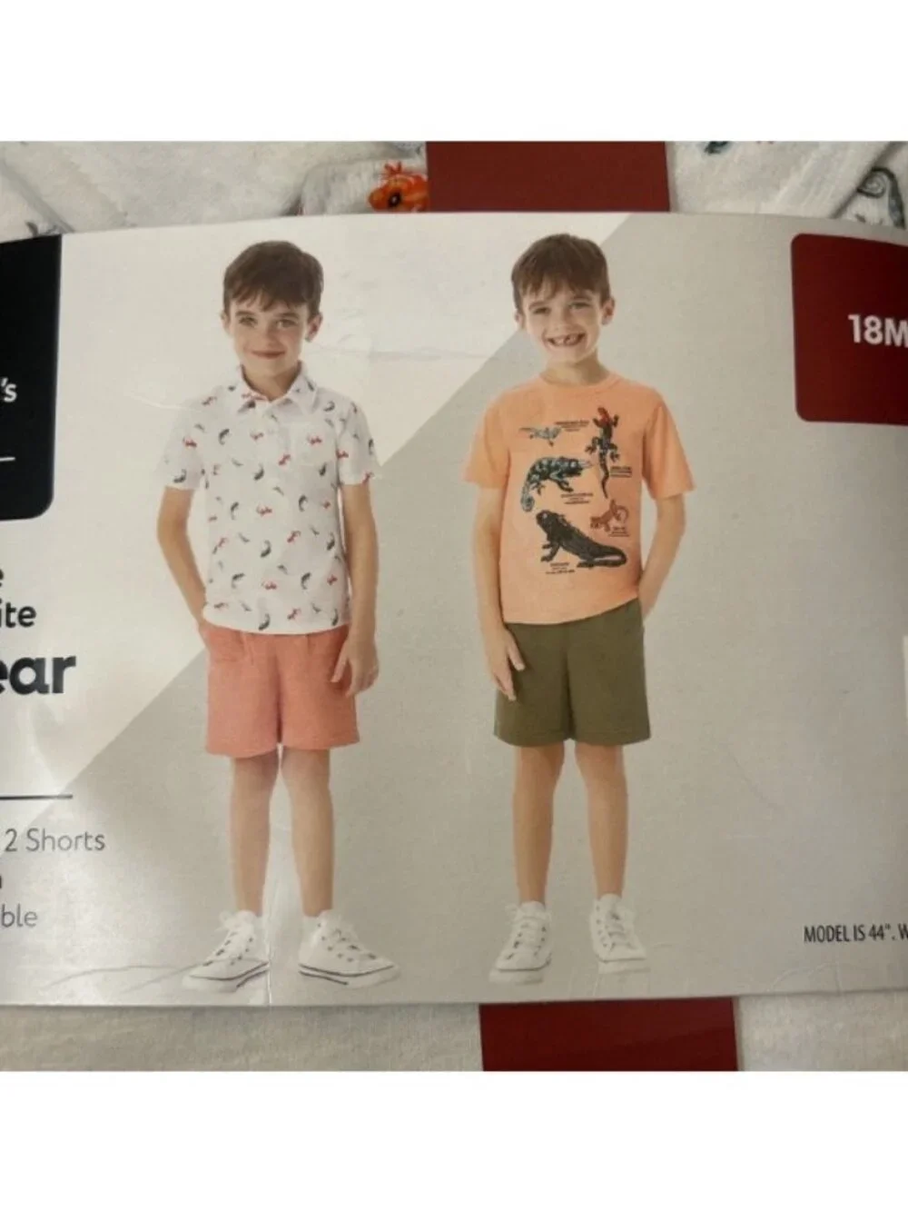 Member's Mark Boy's 4-Piece My Favorite Mix & Match Playwear Set-18 Months